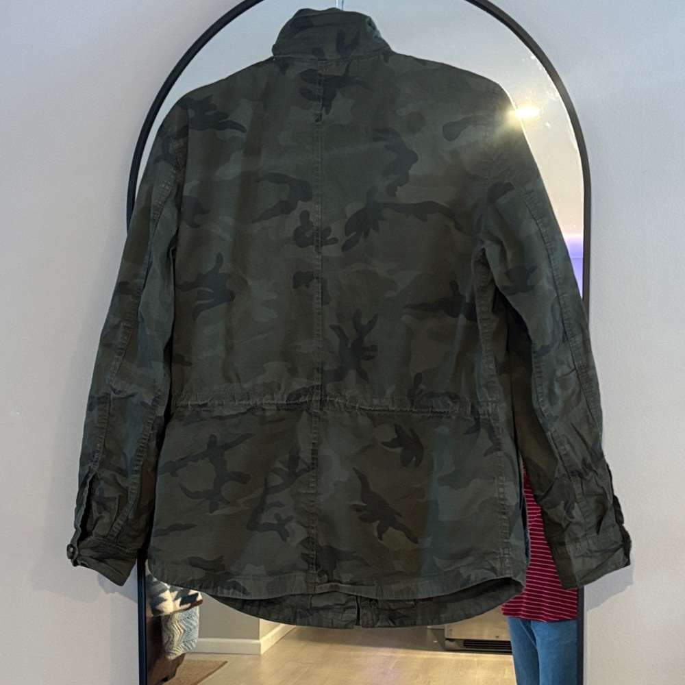 Buffalo David 2016 Women's Green Camouflage Bomber Jacket - Picture 7 of 9